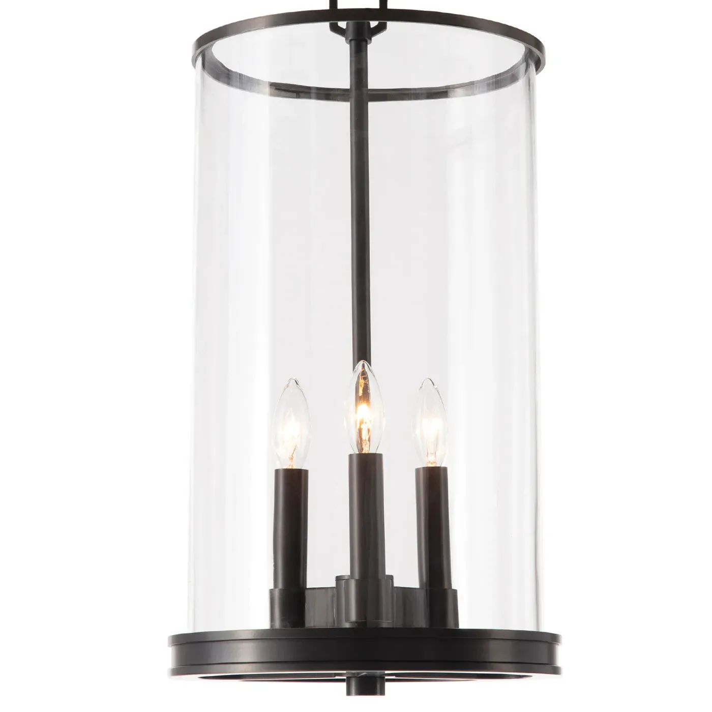 Adria Lantern Pendant - Oil Rubbed Bronze, Steel