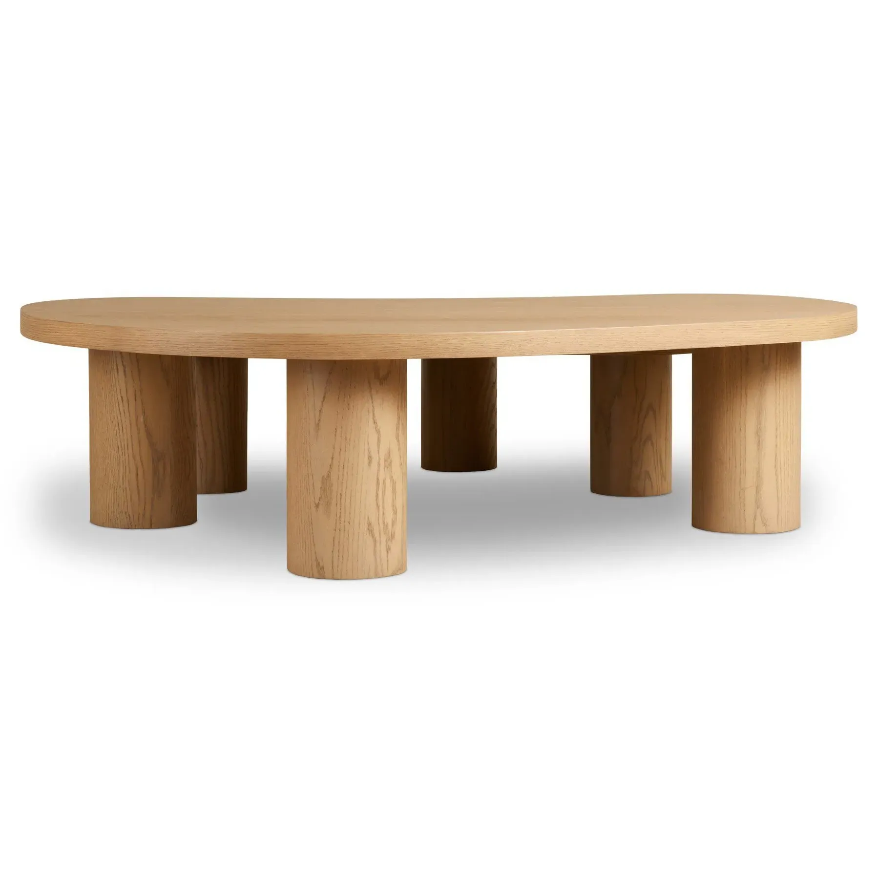Adrian Nesting Coffee Tables - Brown, Oak