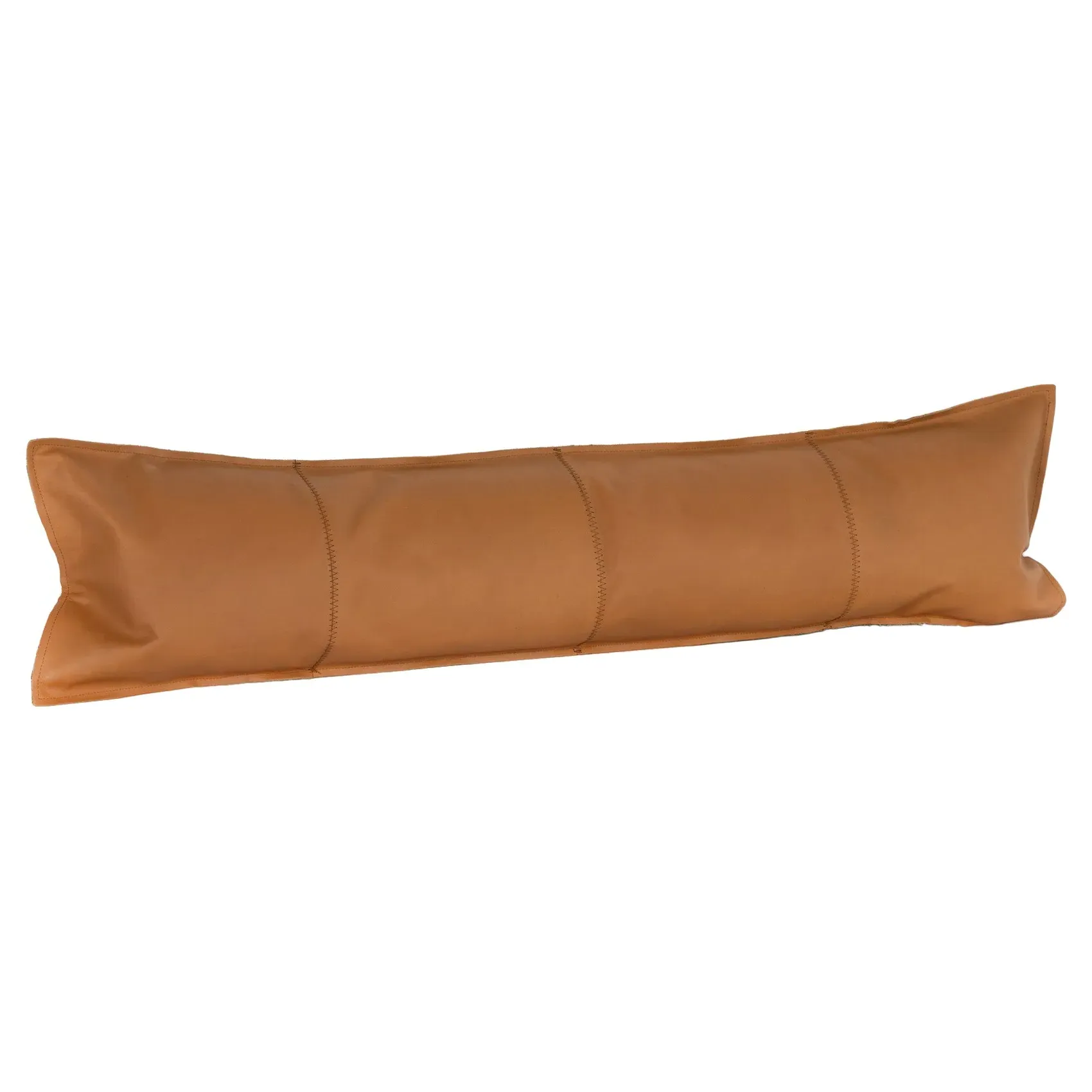 Adriel Lumbar Pillow - Brown, Leather image