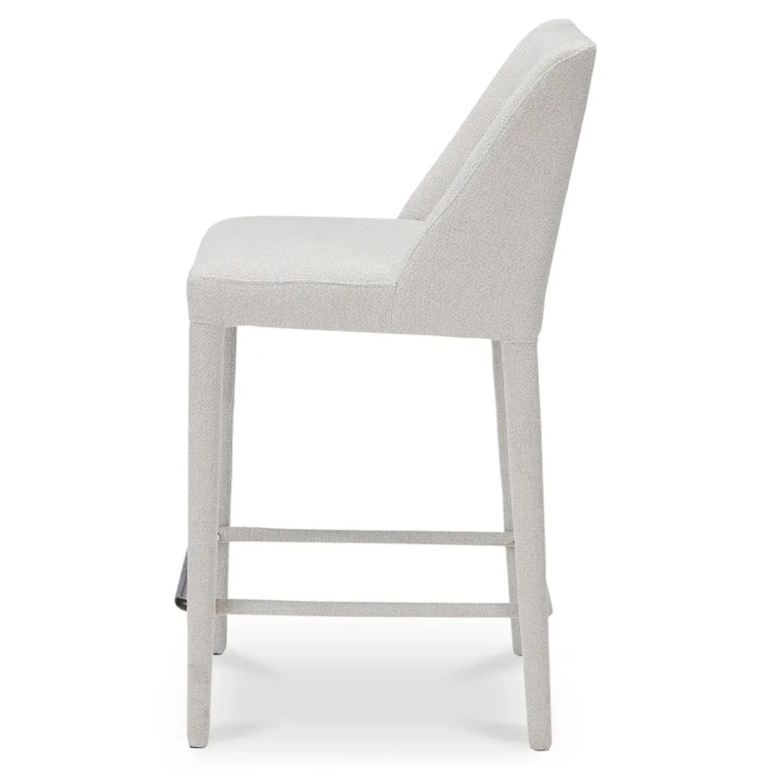 Adrienne Counter Stool - Beige, Performance Fabric