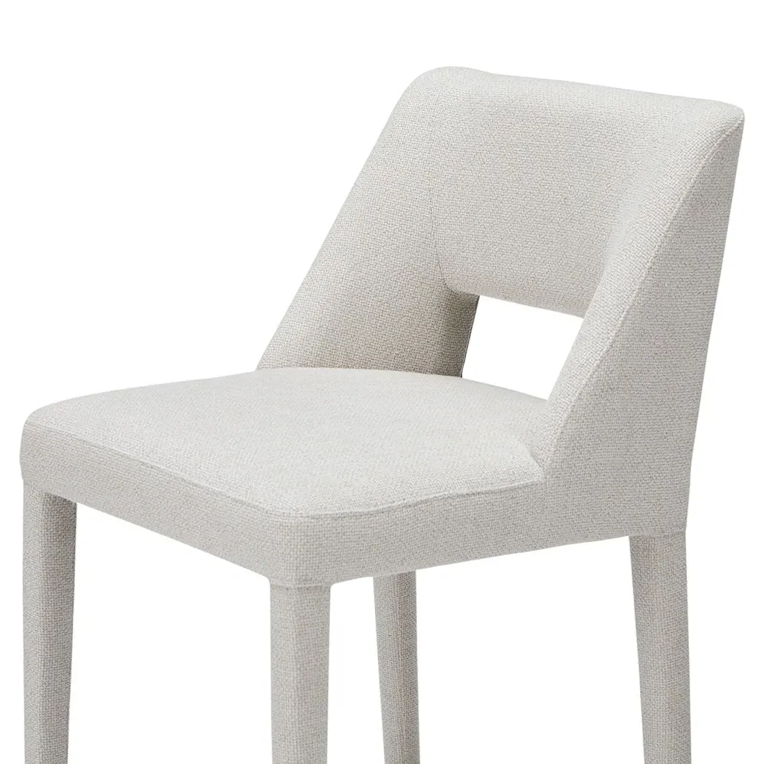 Adrienne Counter Stool - Beige, Performance Fabric