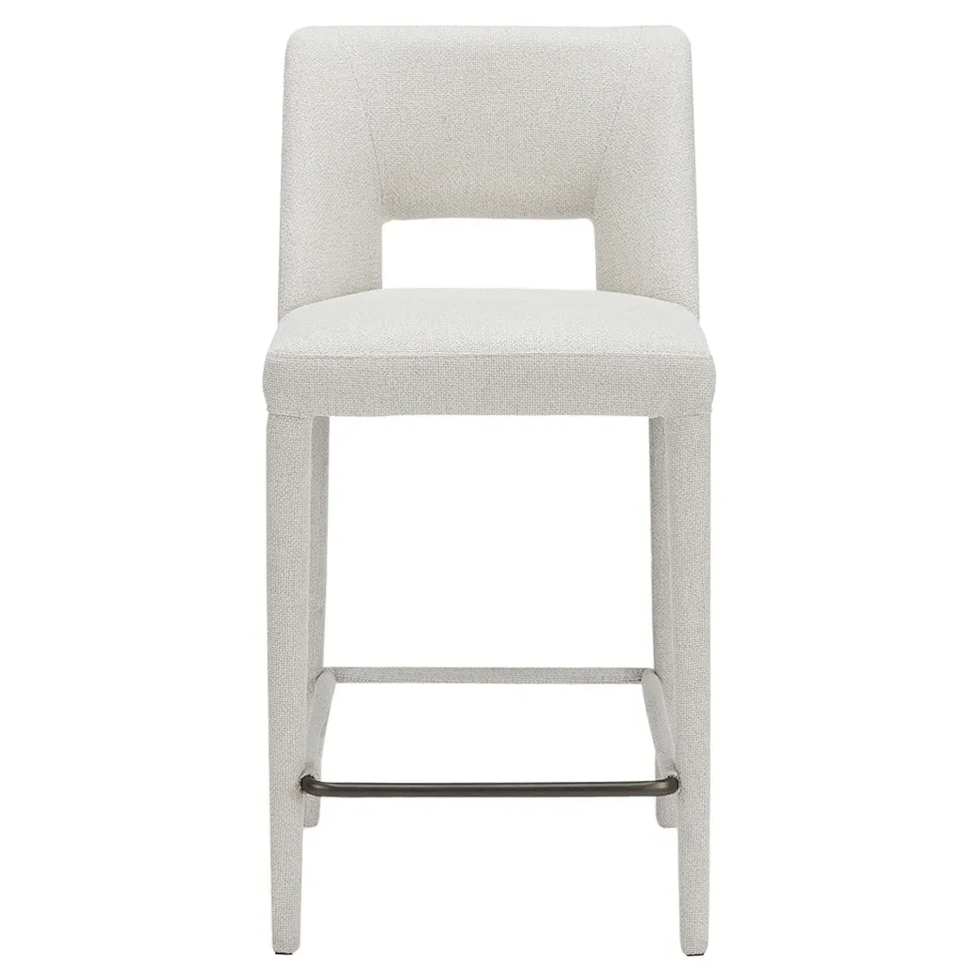 Adrienne Counter Stool - Beige, Performance Fabric image