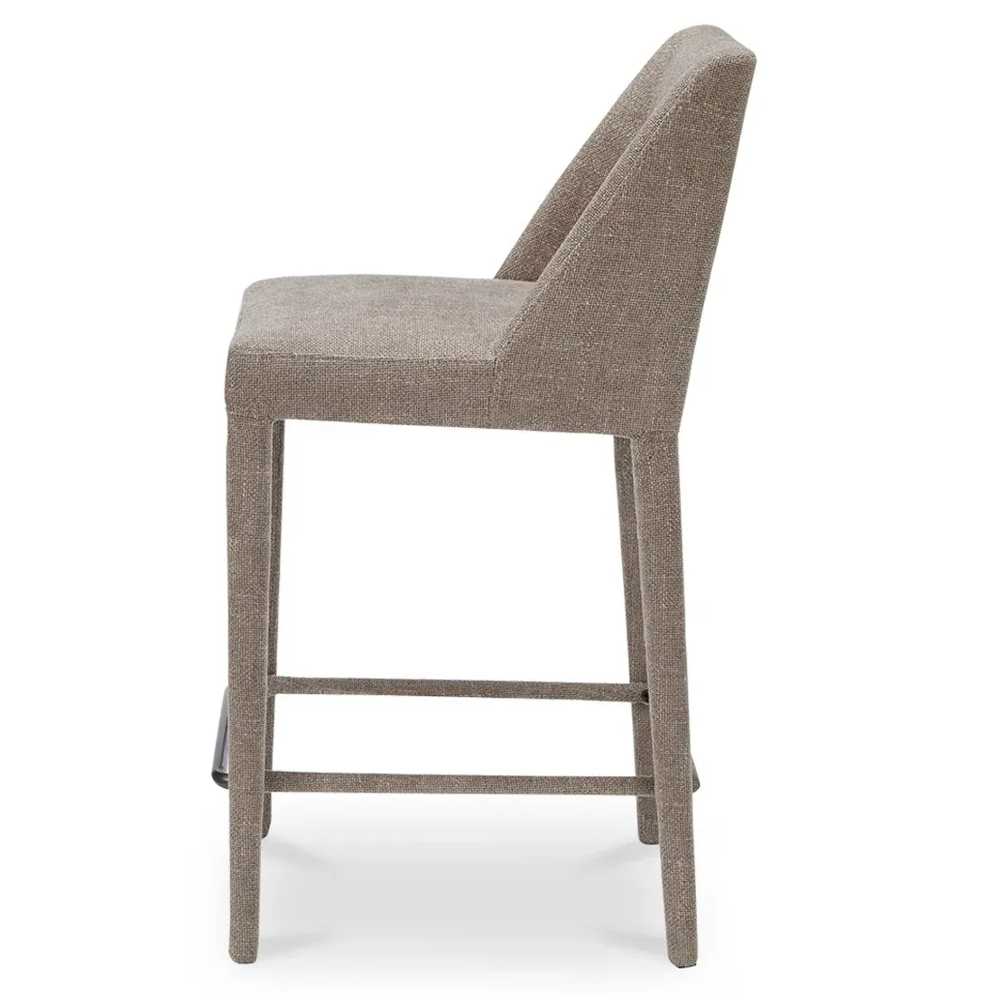 Adrienne Counter Stool - Light Brown, Performance Fabric