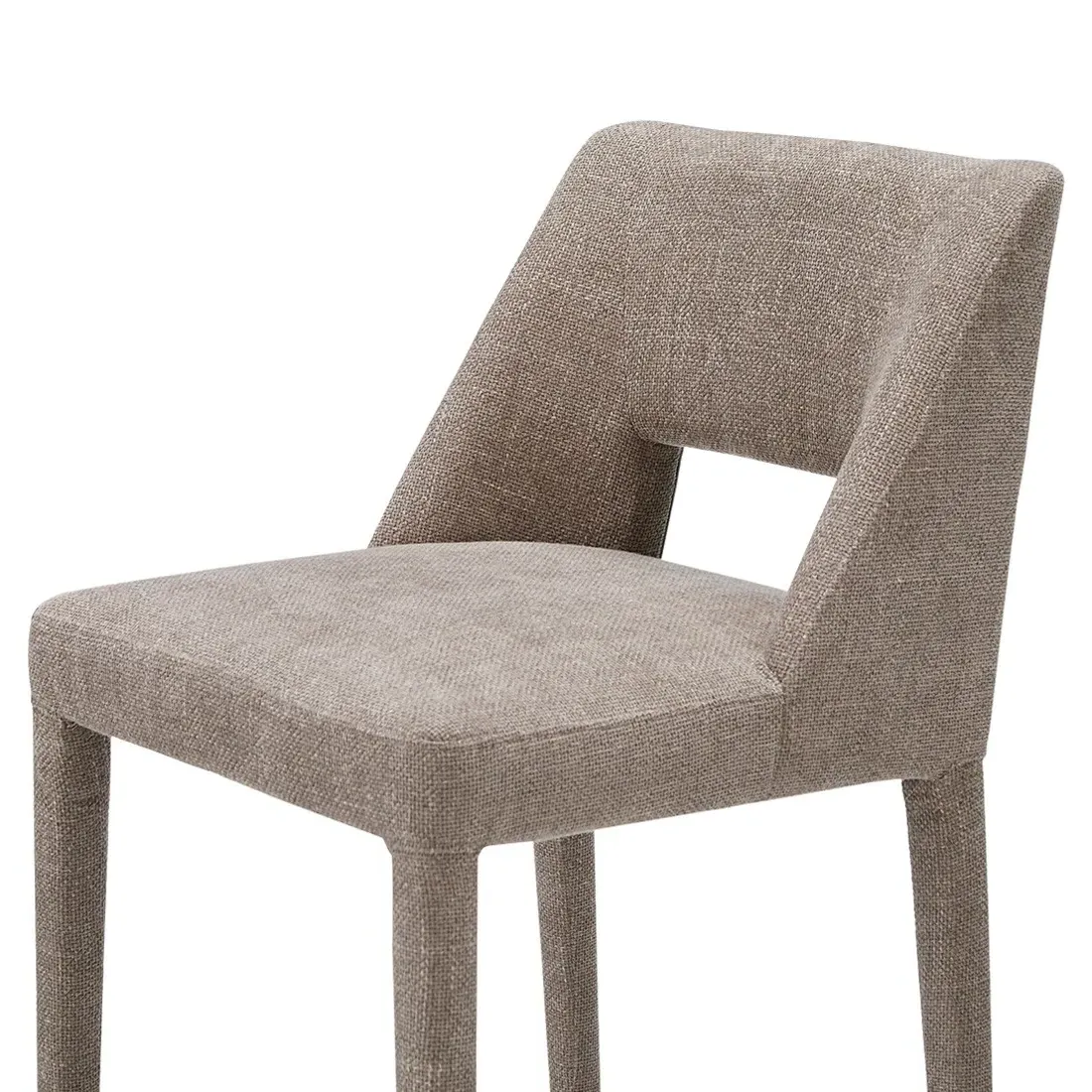 Adrienne Counter Stool - Light Brown, Performance Fabric