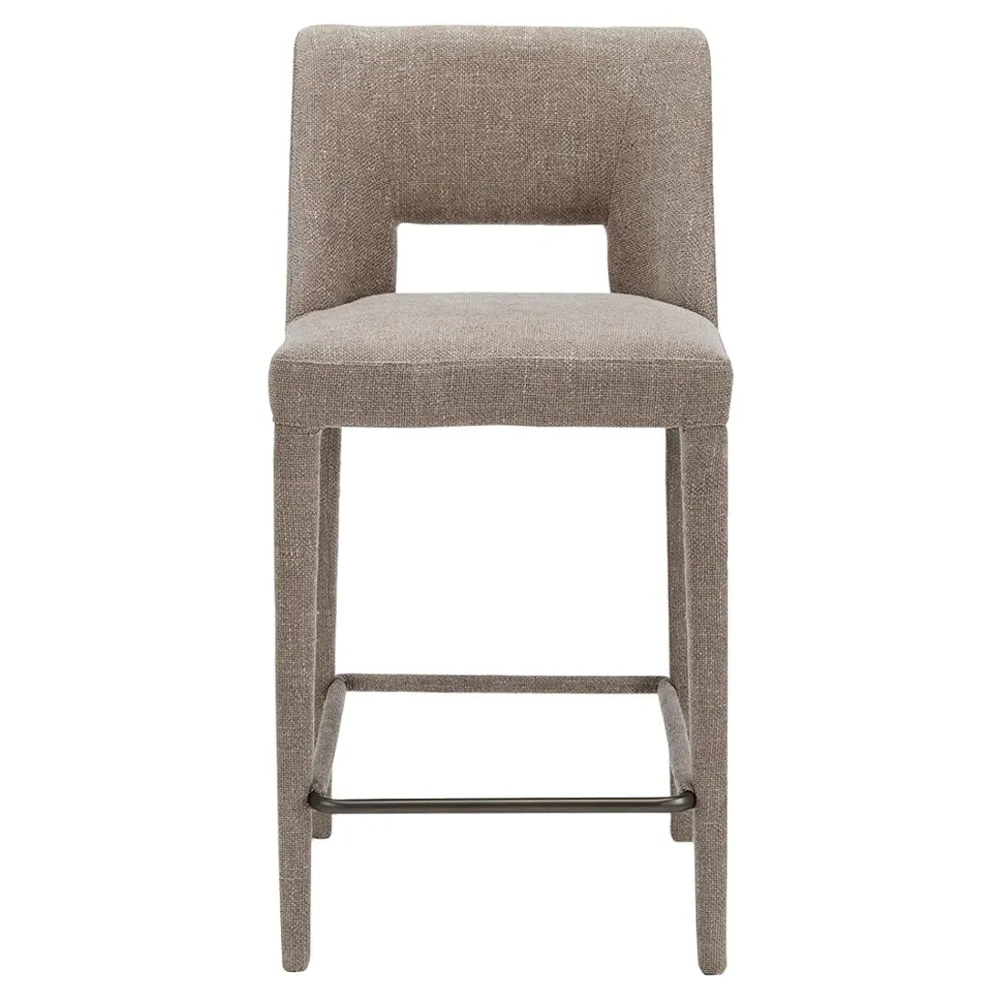 Adrienne Counter Stool - Light Brown, Performance Fabric image