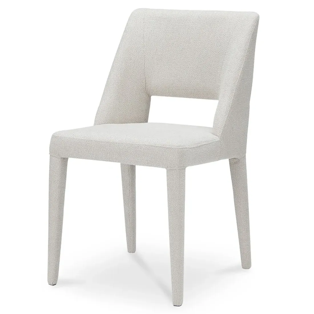 Adrienne Dining Chair Set of 2 - Beige, Performance Fabric