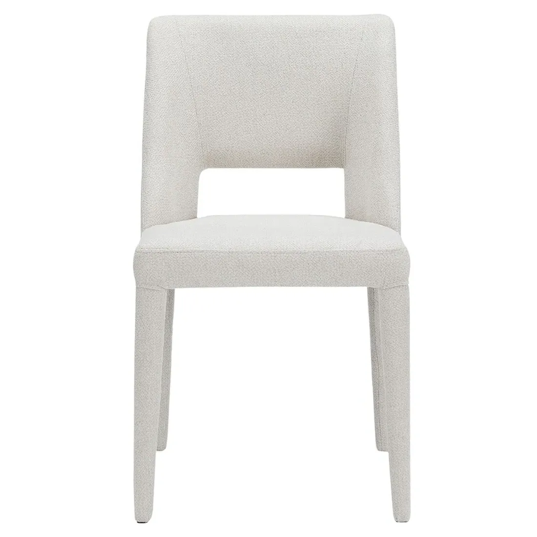 Adrienne Dining Chair Set of 2 - Beige, Performance Fabric image