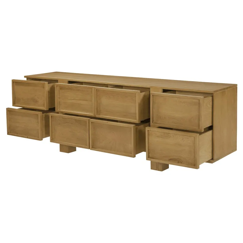 Aelia Dresser - Brown, Oak