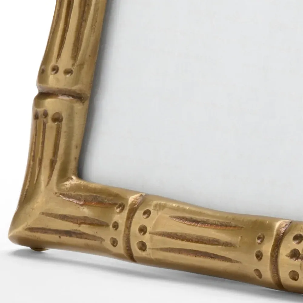 Afia 4x6 Photo Frame - Antique Brass, Metal