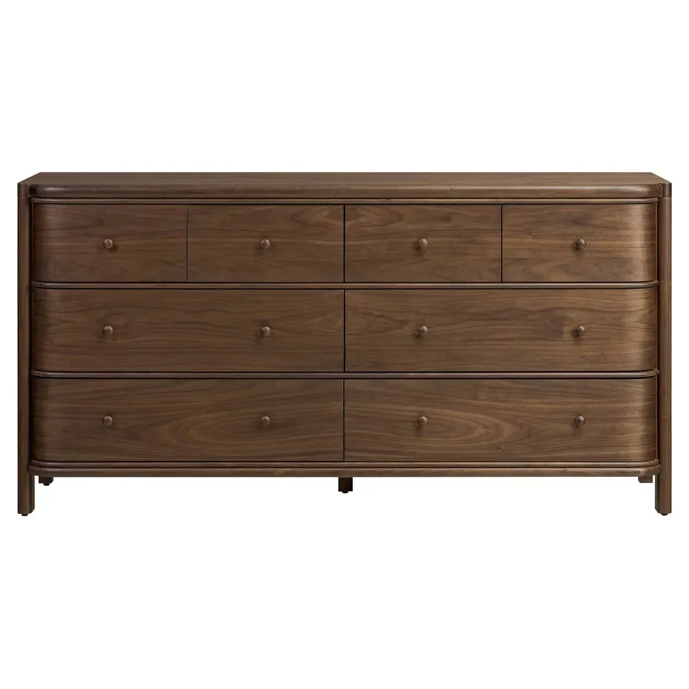 Agatha Dresser - Dark Brown, Walnut