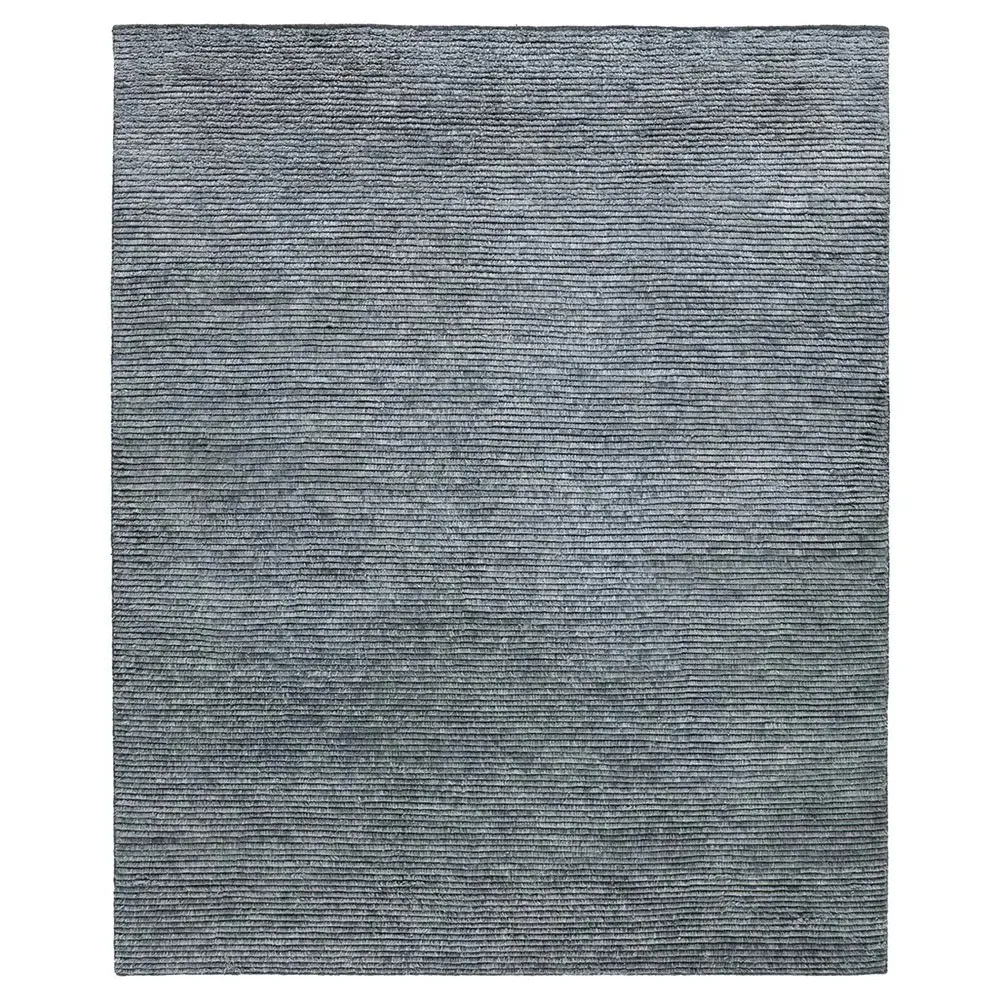 Aisla Hand Knotted Rug 8'x10' - Blue, Wool