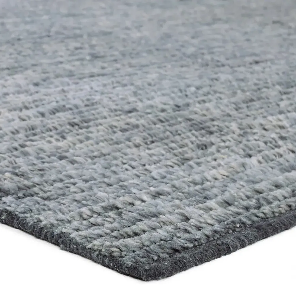 Aisla Hand Knotted Rug - Blue, Wool