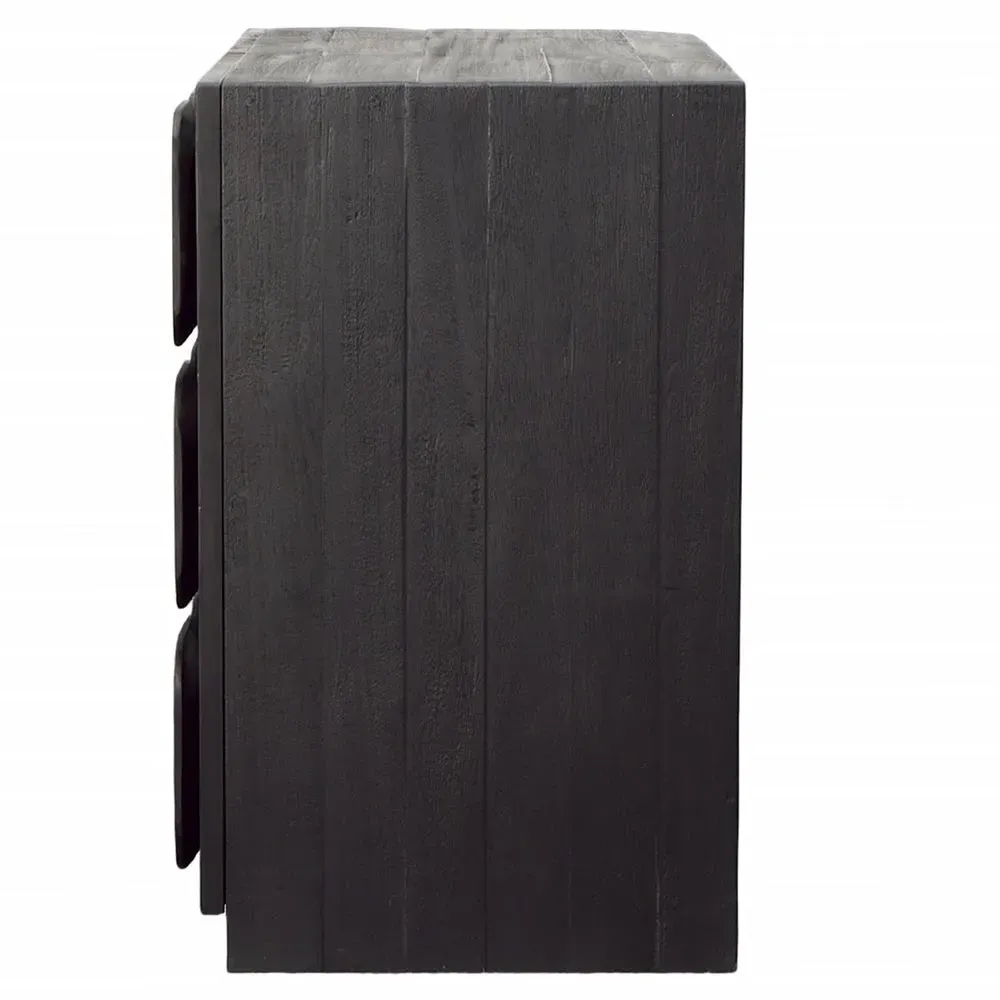 Akira Sideboard - Black, Wood