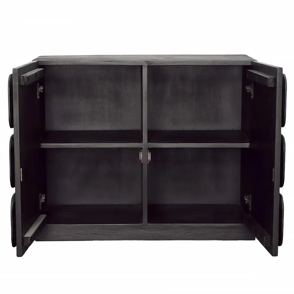 Akira Sideboard - Black, Wood