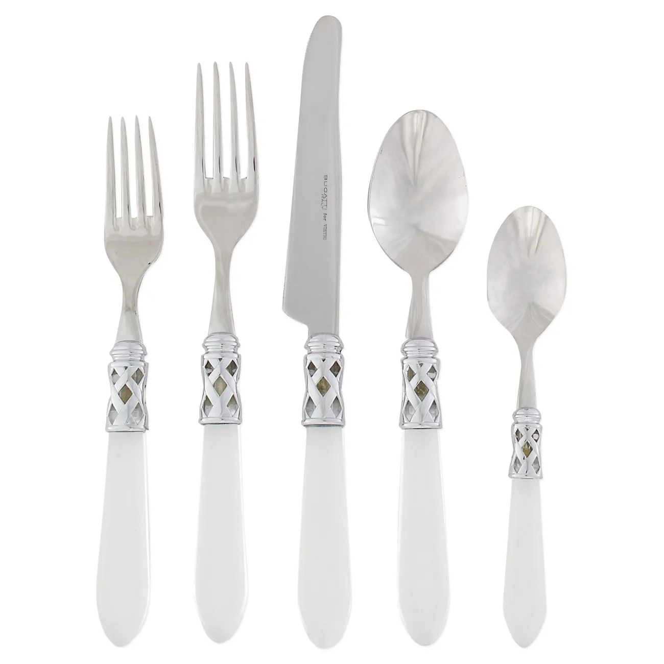 Aladdin Brilliant 5 Piece Flatware Place Setting - Clear image