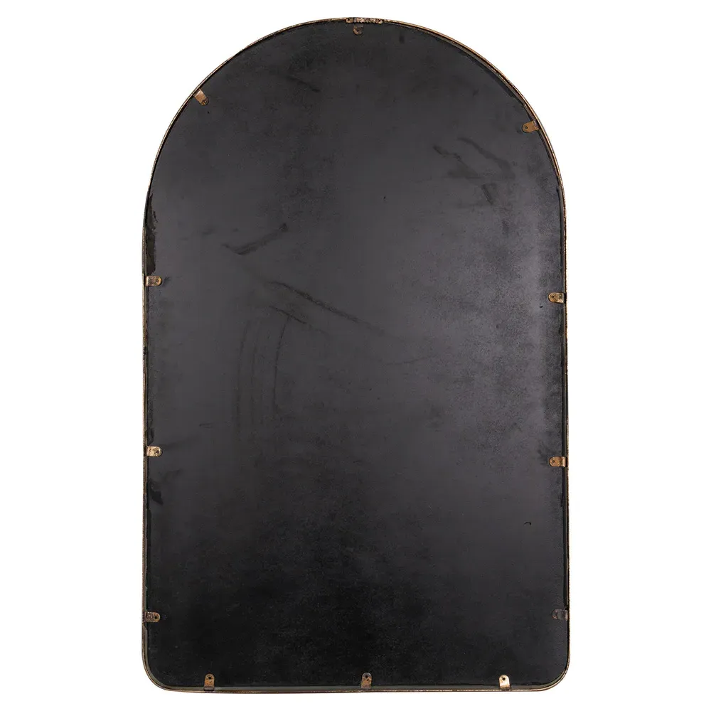 Alaina Arch Wall Mirror - Gold, Metal