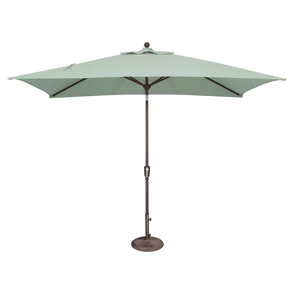 Alaina Outdoor Umbrella - Green, Sunbrella