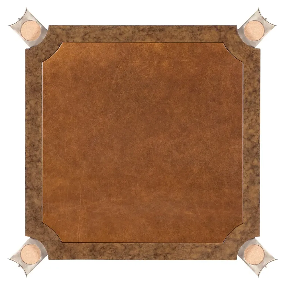 Alaine Square Game Table - Brown, Birch