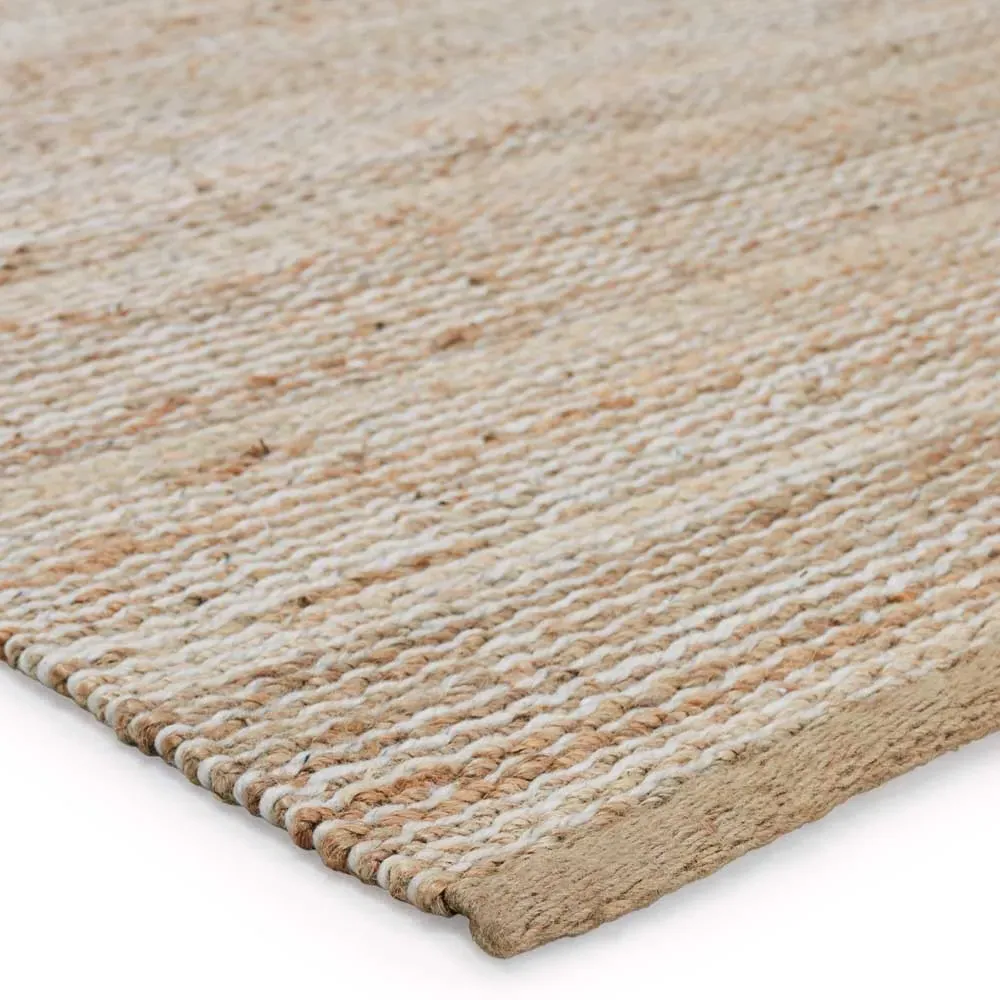 Alani Handwoven Rug - Off White, Jute