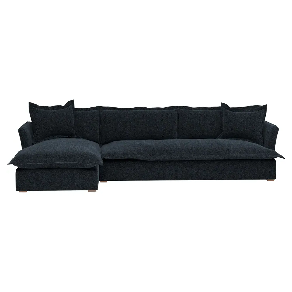 Alanna 2-Piece Sectional - Ashford Midnight, Performance Fabric