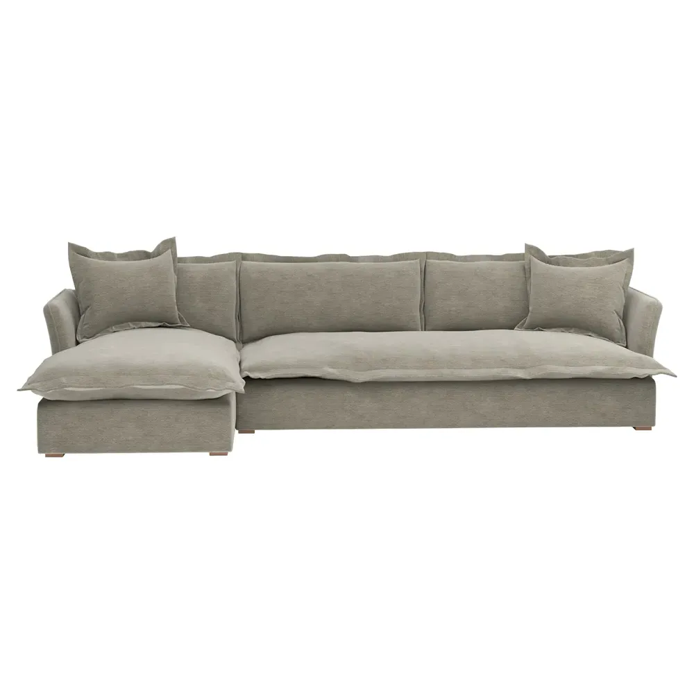 Alanna 2-Piece Sectional - Portofino Pumice