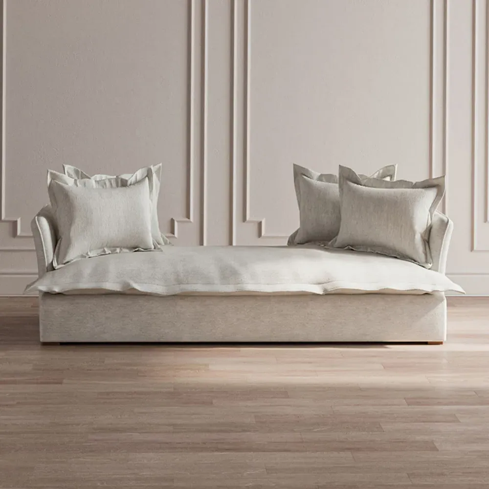 Alanna Bedroom Bench - Portofino Grey