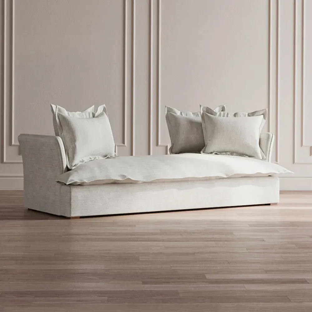 Alanna Bedroom Bench - Portofino Grey