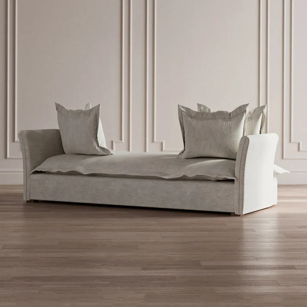 Alanna Bedroom Bench - Portofino Grey