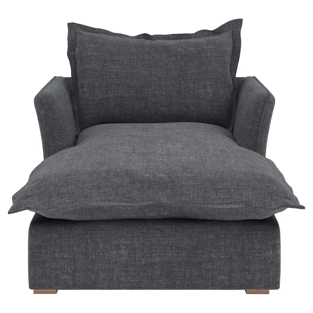 Alanna Chaise Lounge - Navy