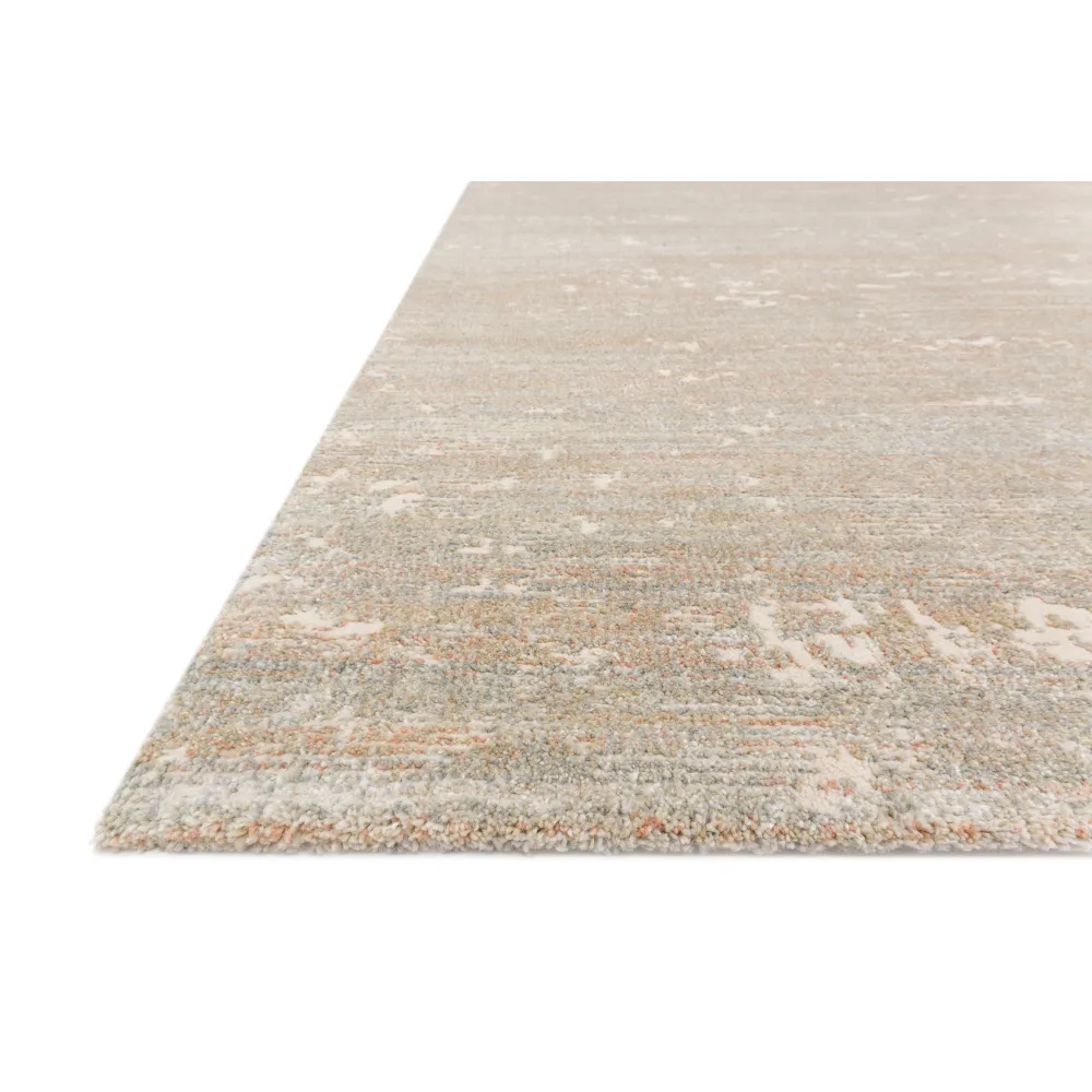 Alarisse 3'7"x5'7" Abstract Patterned Rug - Sunset Beige