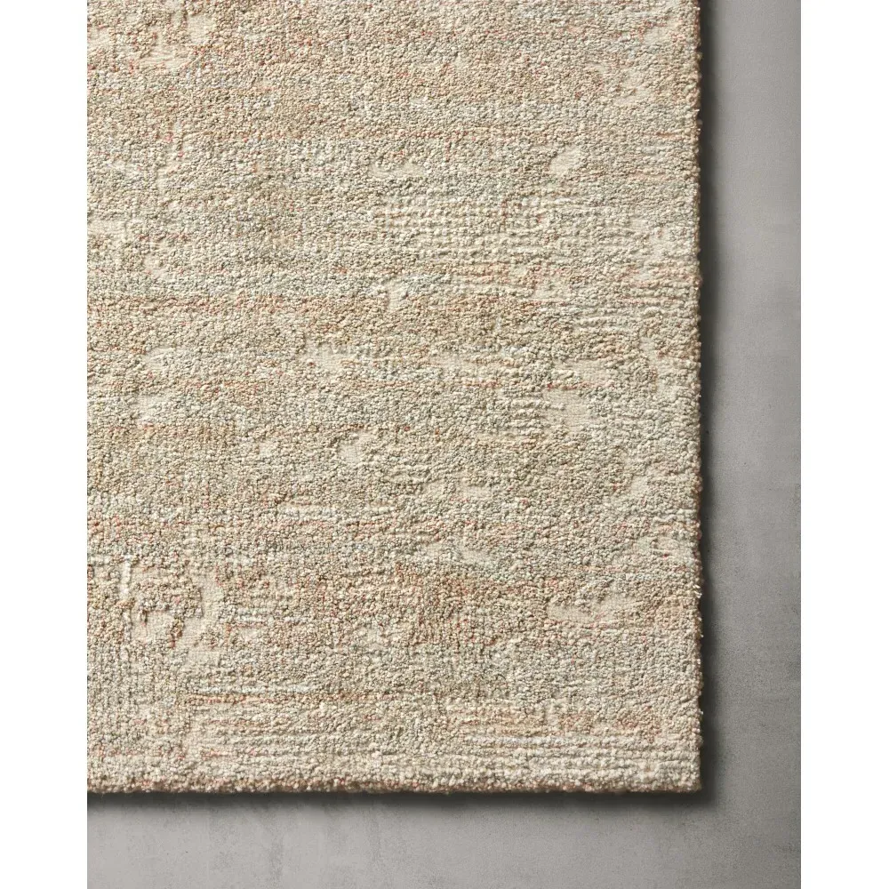 Alarisse Abstract Patterned Rug - Sunset Beige