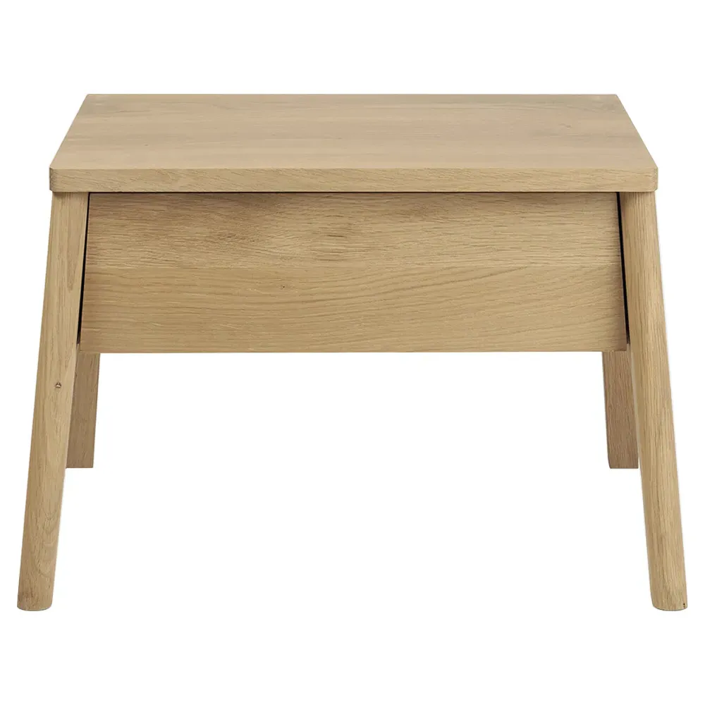 Alastair Oak Nightstand - Brown image