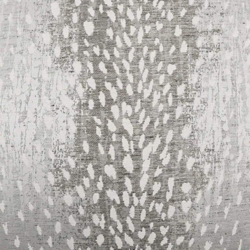 Albene Animal Print Throw Pillow - Silver, Cotton