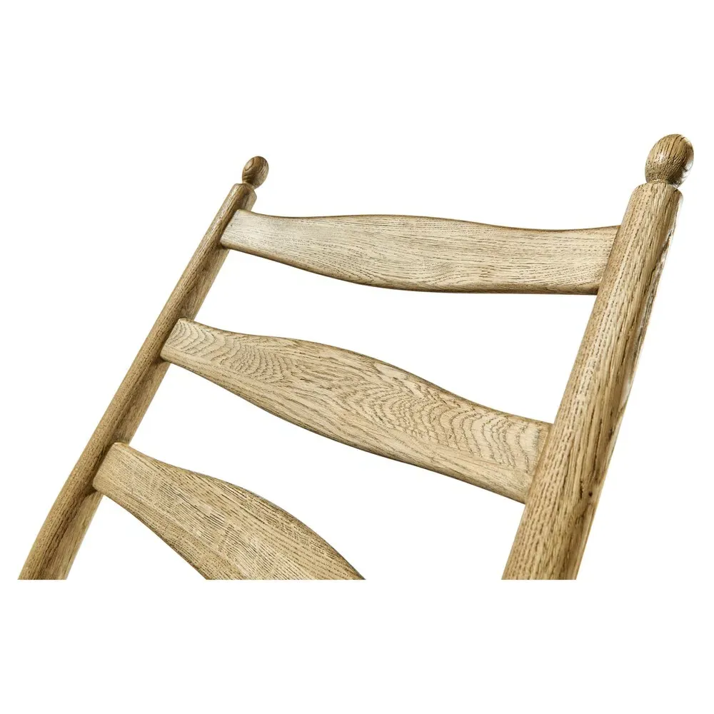 Albertine Dining Chair - Oatmeal, Light Oak