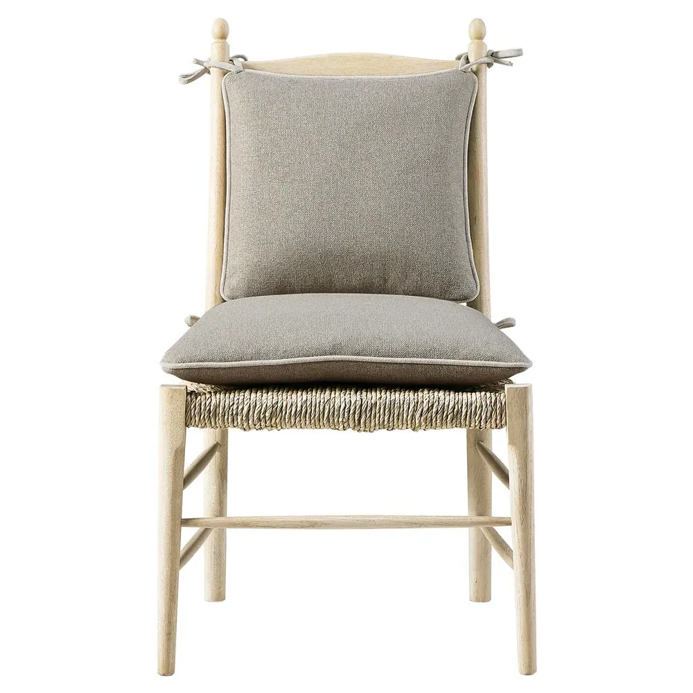 Albertine Dining Chair - Oatmeal, Light Oak image