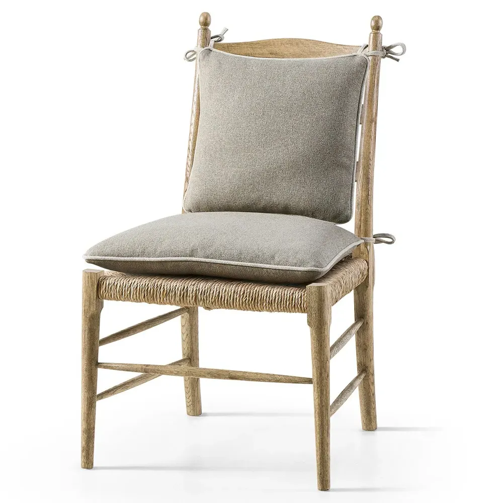 Albertine Dining Chair - Oatmeal, Natural Oak