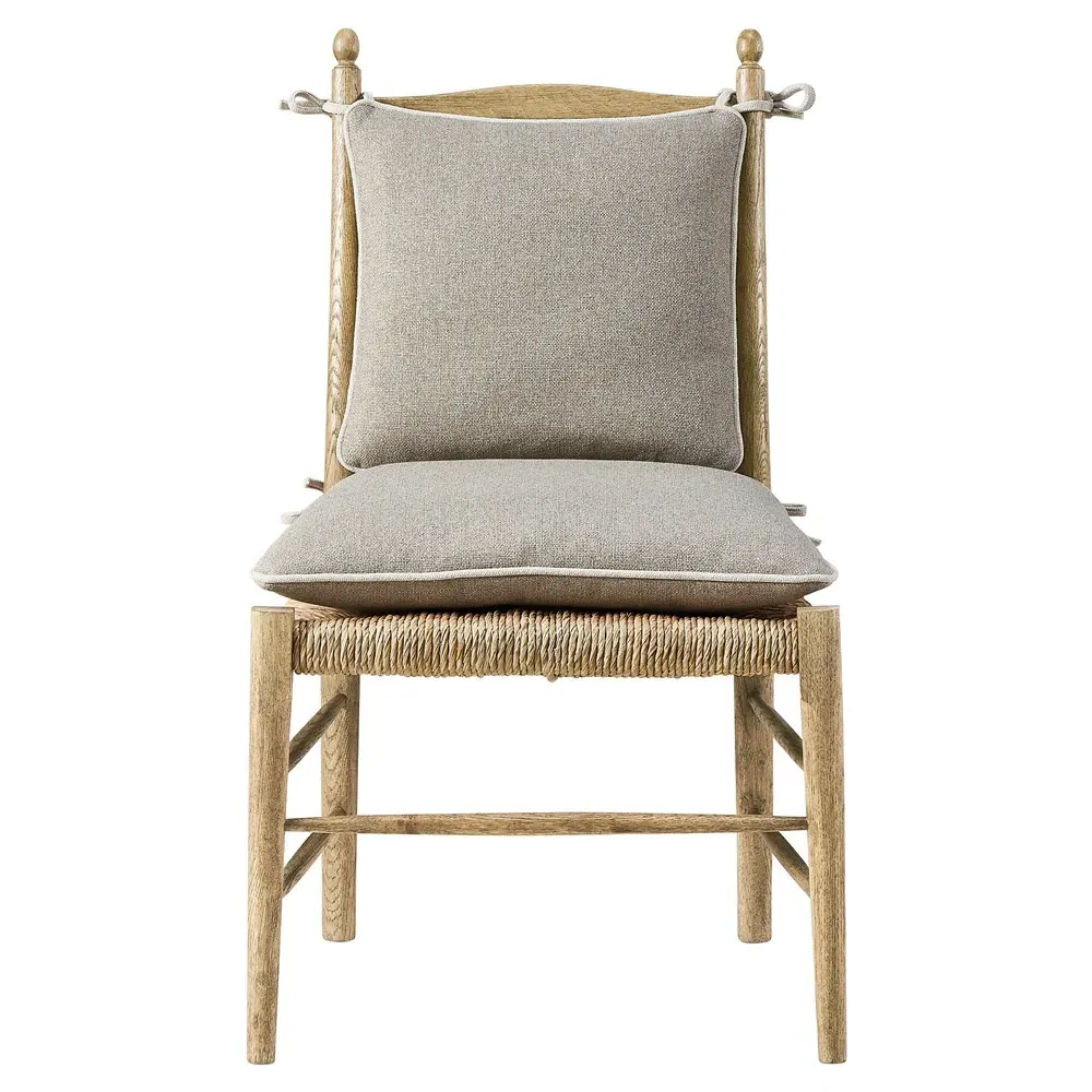 Albertine Dining Chair - Oatmeal, Natural Oak