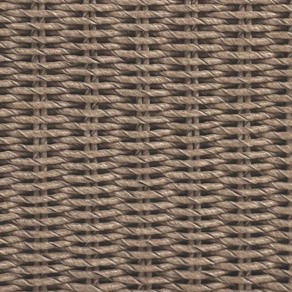 Alease Double Outdoor Chaise - Brown, Teak