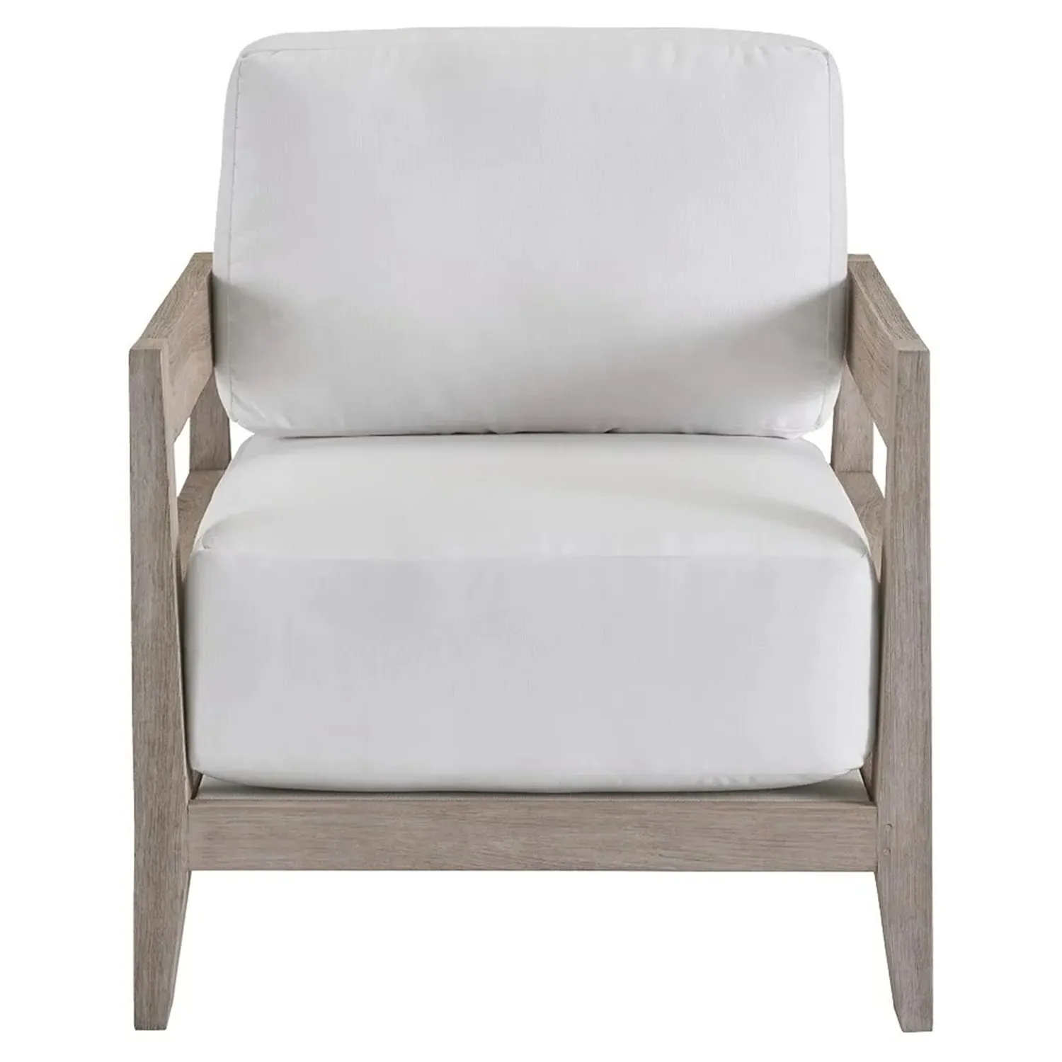 Aleia Outdoor Lounge Chair - Grey, Teak