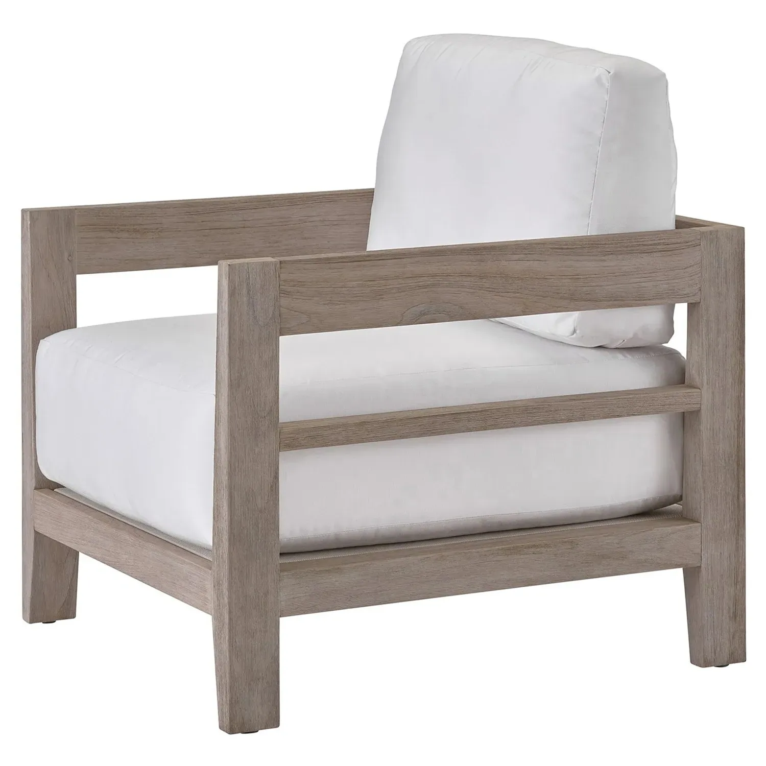 Aleia Outdoor Lounge Chair - Grey, Teak