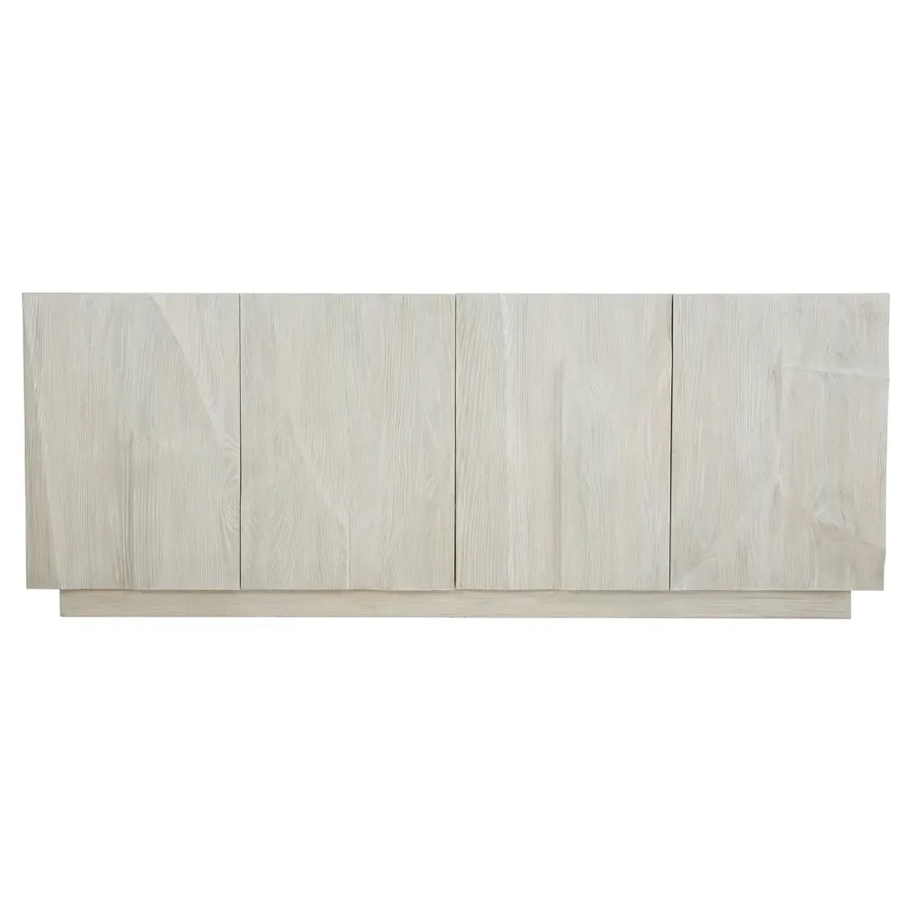 Alexa Media Cabinet - White, Oak