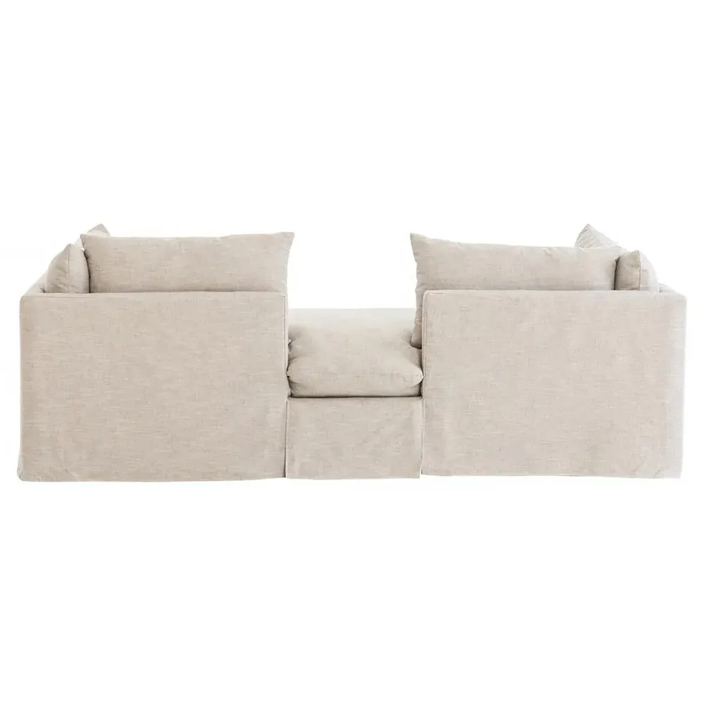 Alexa Slipcovered Daybed - Beige
