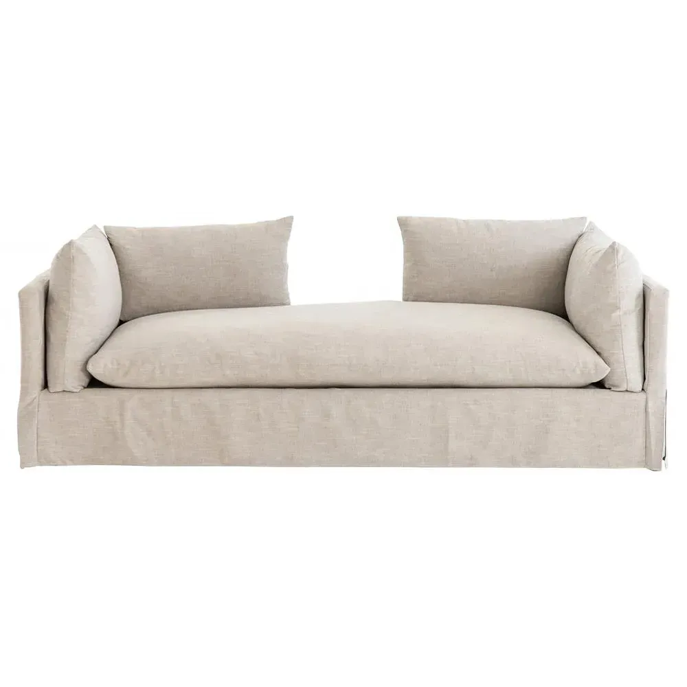 Alexa Slipcovered Daybed - Beige image