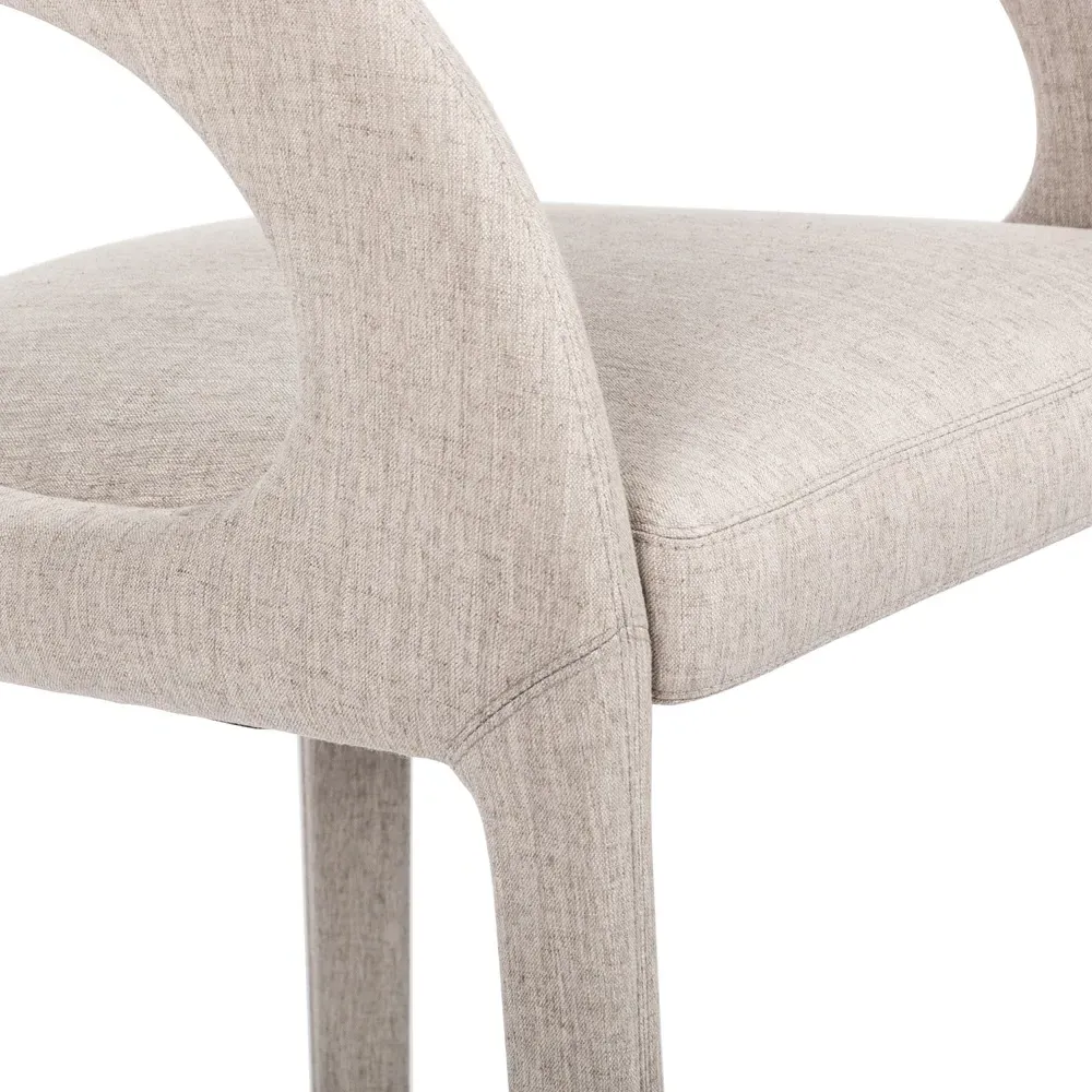 Alexander Bar Stool - Grey, Iron