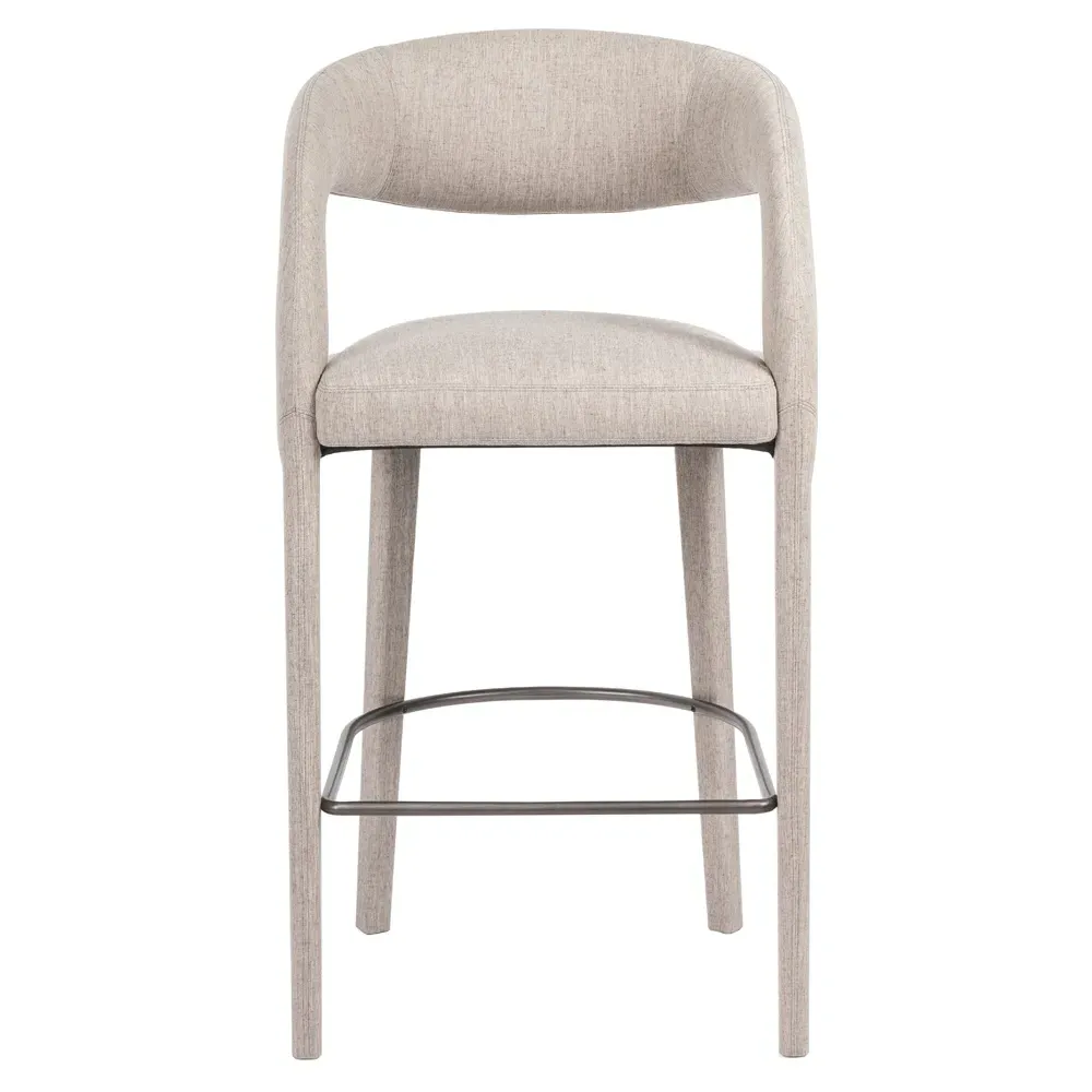 Alexander Bar Stool - Grey, Iron