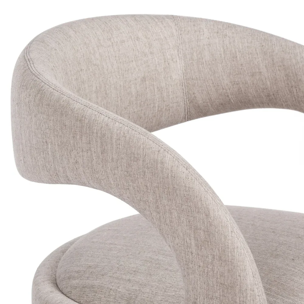 Alexander Counter Stool - Grey, Iron