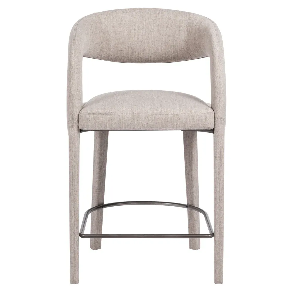 Alexander Counter Stool - Grey, Iron image