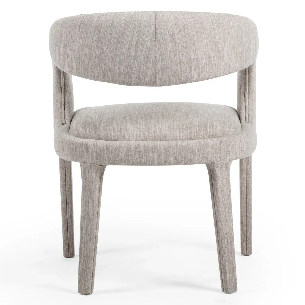 Alexander Dining Arm Chair - Light Grey