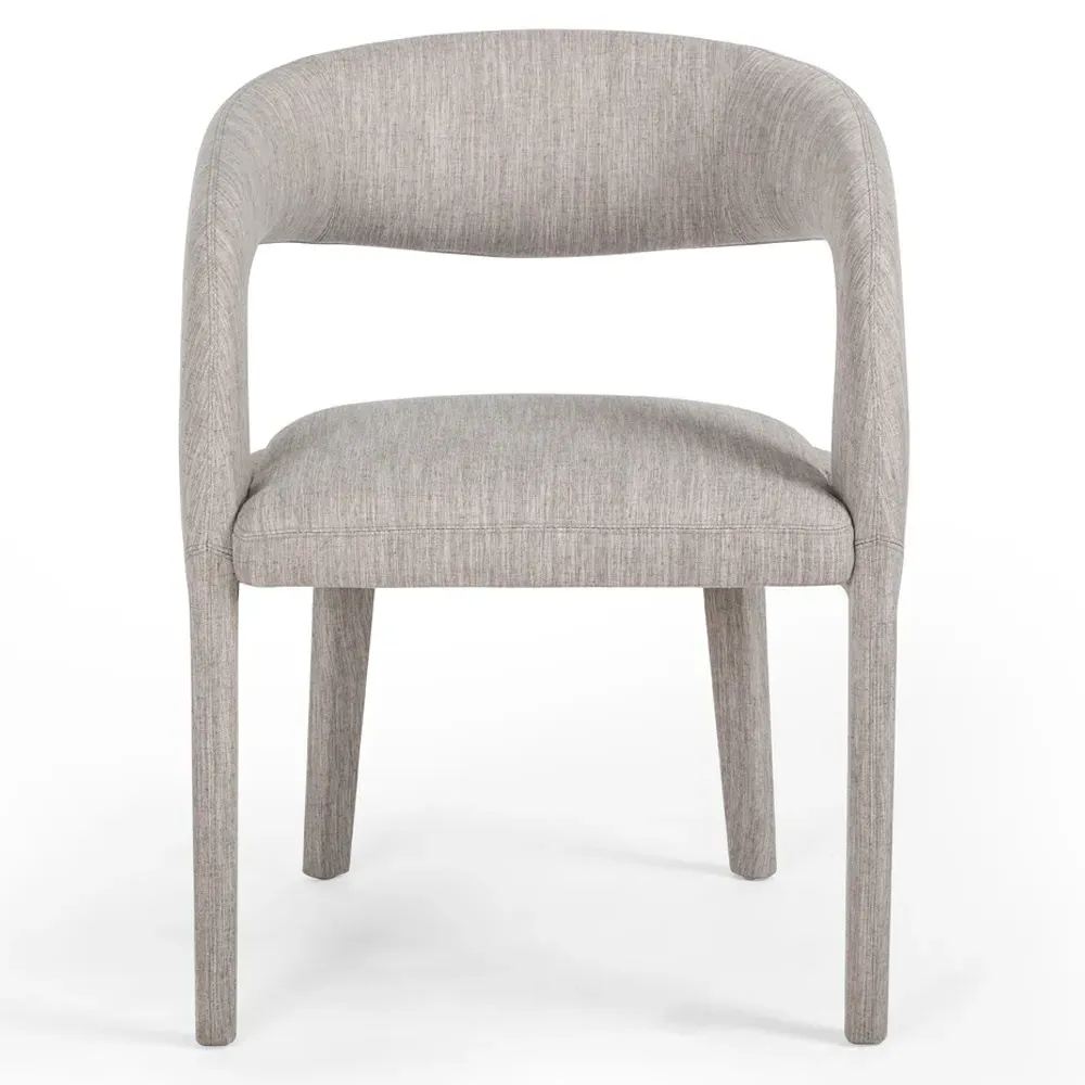Alexander Dining Arm Chair - Light Grey image