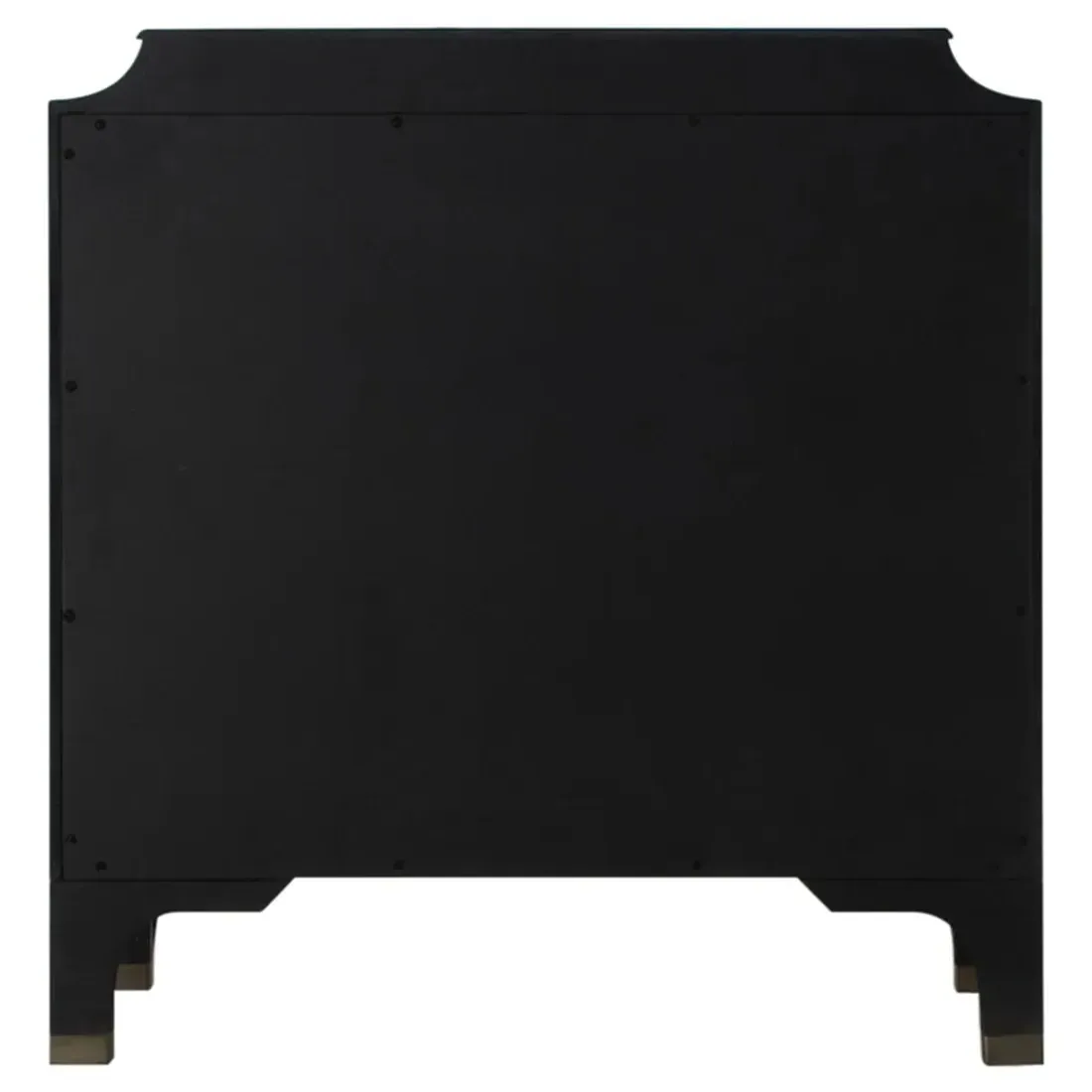 Alexander Wood Chest - Black